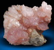 Quartz var. Rose Quartz Crystals from Alto da Pitorra, Laranjeiras, Galilia, Minas Gerais, Brazil