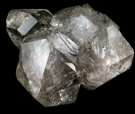 Quartz var. Herkimer Diamonds from Middleville, Herkimer County, New York