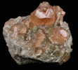 Grossular Garnet with Diopside from Jeffrey Mine, Asbestos, Qubec, Canada