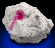 Beryl var. Bixbite (Red Beryl) from Ruby Violet claim, Wah Wah Mountains, Beaver County, Utah