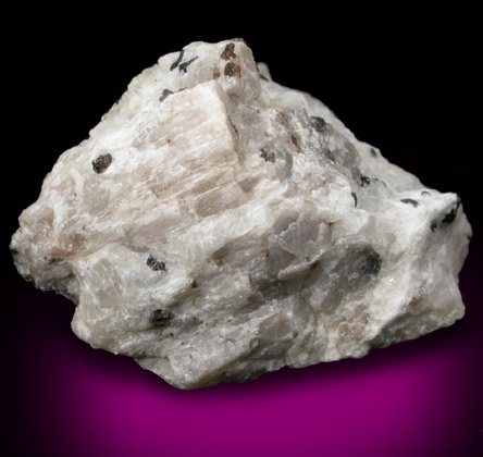 Wollastonite in Calcite from Franklin District, Sussex County, New Jersey