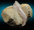 Spodumene var. Kunzite in Albite from Nuristan Province, Afghanistan