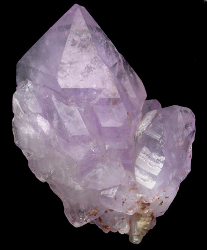 Quartz var. Amethyst Quartz from Amelia Courthouse, Amelia County, Virginia