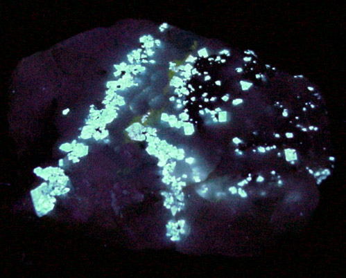 Scheelite in Quartz from Cantung Mine, Nahanni area, Mackenzie Mountains, Northwest Territories, Canada