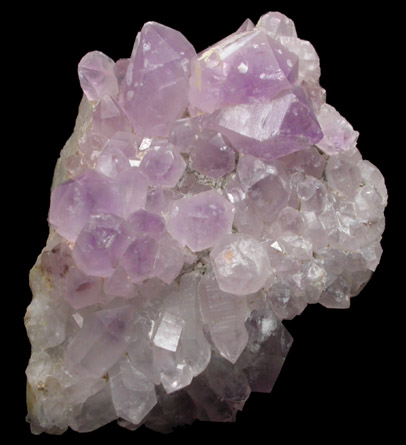 Quartz var. Amethyst Quartz from Amelia Courthouse, Amelia County, Virginia