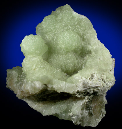 Prehnite pseudomorphs after Anhydrite from Prospect Park Quarry, Prospect Park, Passaic County, New Jersey