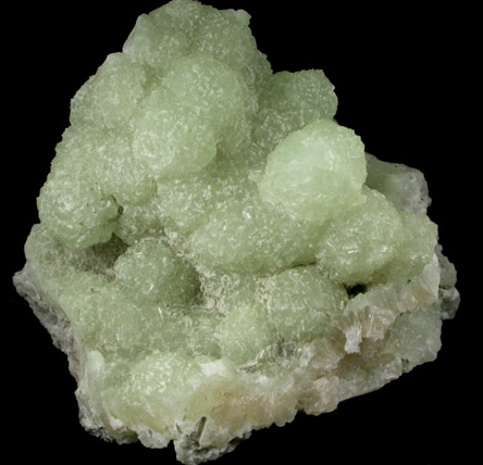 Prehnite pseudomorphs after Anhydrite from Prospect Park Quarry, Prospect Park, Passaic County, New Jersey