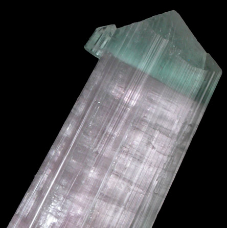 Elbaite Tourmaline with Quartz from Nuristan, Afghanistan