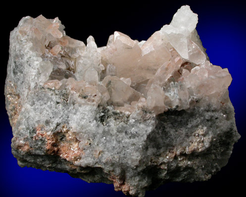 Quartz (Japan Law-twinned) from Childs-Adwinkle Mine, Copper Creek, Bunker Hill District, Pinal County, Arizona