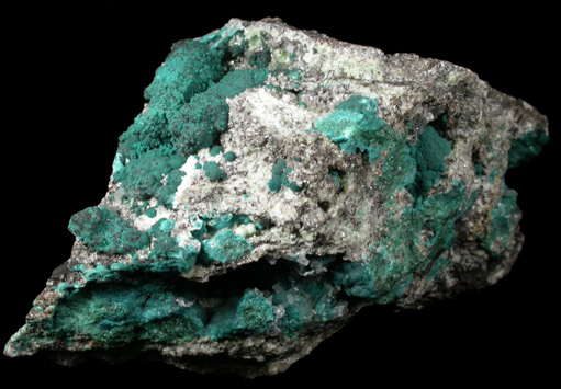 Rosasite, Smithsonite, Hemimorphite from 79 Mine, Banner District, near Hayden, Gila County, Arizona