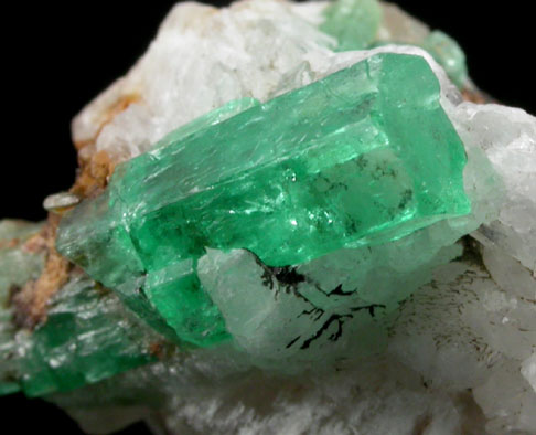 Beryl var. Emerald from Chivor Mine, Guavi-Guateque District, Boyac Department, Colombia