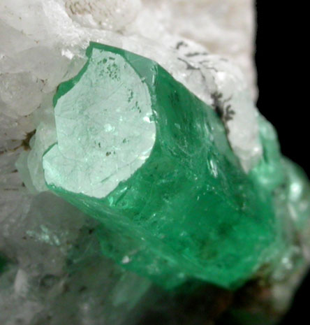 Beryl var. Emerald from Chivor Mine, Guavi-Guateque District, Boyac Department, Colombia