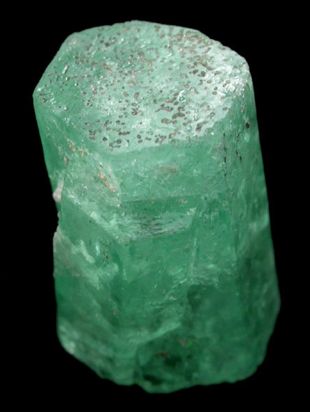 Beryl var. Emerald with Pyrite from Chivor Mine, Guavi-Guatque District, Boyac Department, Colombia