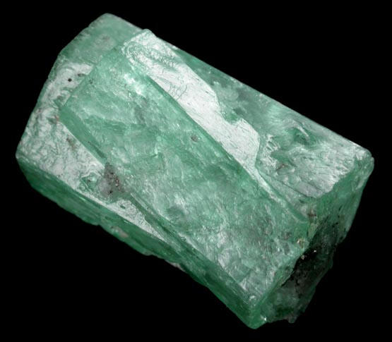 Beryl var. Emerald with Pyrite from Chivor Mine, Guavi-Guatque District, Boyac Department, Colombia