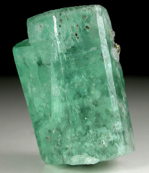 Beryl var. Emerald with Pyrite from Chivor Mine, Guavi-Guatque District, Boyac Department, Colombia