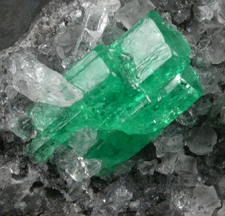 Beryl var. Emerald from Coscuez Mine, Vasquez-Yacop District, Boyac Department, Colombia