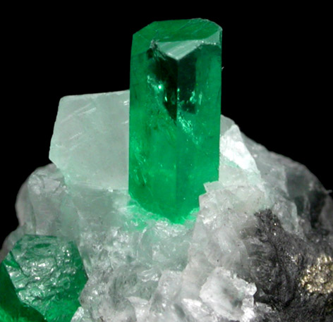 Beryl var. Emerald from Coscuez Mine, Vasquez-Yacop District, Boyac Department, Colombia