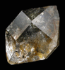 Quartz var. Herkimer Diamond with Pyrite inclusions from St. Johnsville, Montgomery County, New York