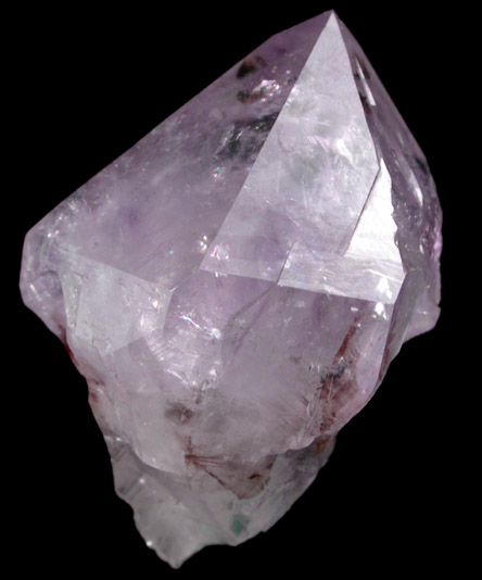 Quartz var. Amethyst Quartz from Interstate 89 road cut at Exit 11, New London, Merrimack County, New Hampshire