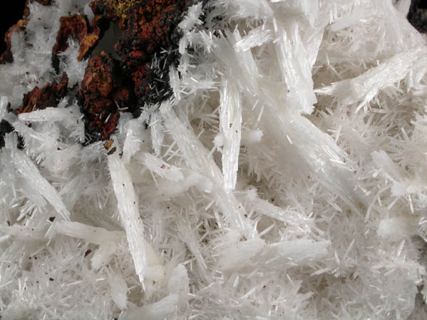 Cerussite from Flux Mine, Harshaw District, Patagonia Mountains, Santa Cruz County, Arizona