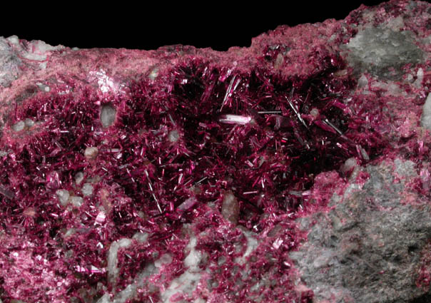 Erythrite from Bou Azzer District, Anti-Atlas Mountains, Tazenakht, Ouarzazate, Morocco (Type Locality for Erythrite)