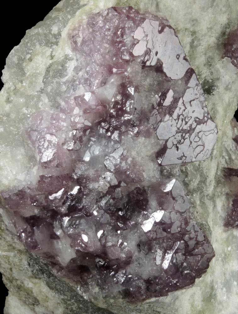 Spinel in marble from Luc Yen, Yenbai (Yen Bai) Province, Vietnam