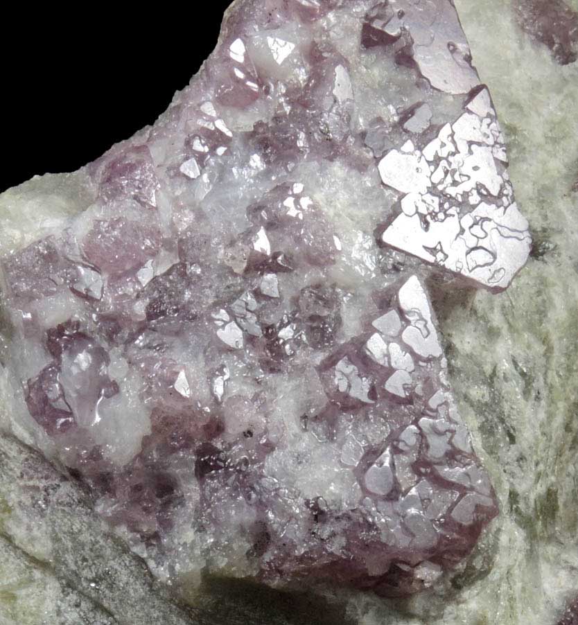 Spinel in marble from Luc Yen, Yenbai (Yen Bai) Province, Vietnam