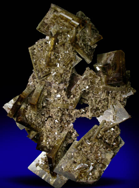 Barite from Magma Mine, Superior District, Pinal County, Arizona