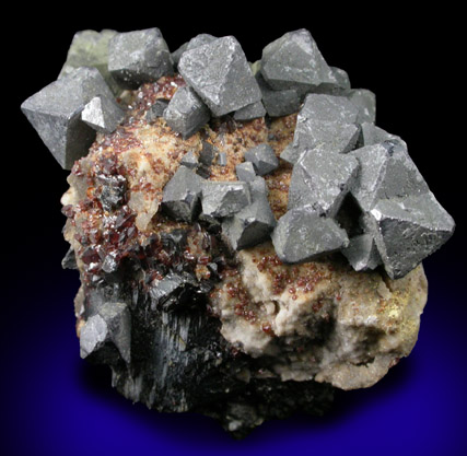 Galena with Sphalerite from Blue Goose Mine, Commerce, Ottawa County, Oklahoma