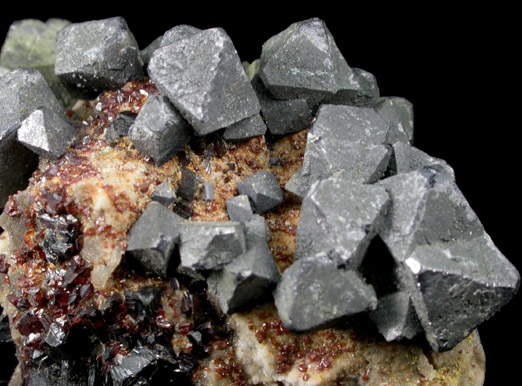 Galena with Sphalerite from Blue Goose Mine, Commerce, Ottawa County, Oklahoma