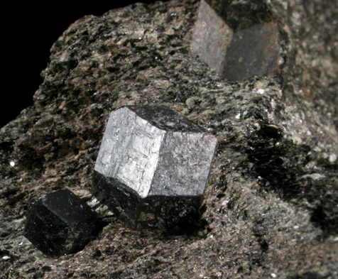 Almandine Garnet in schist from Pond Hill, near Pearl Lake, Lisbon, Grafton County, New Hampshire