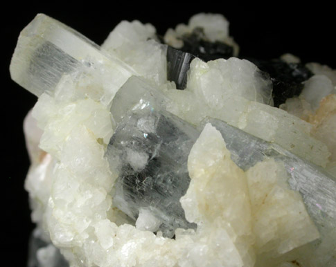 Beryl, Schorl Tourmaline, Fluorapatite, Albite from Shigar Valley, Skardu District, Baltistan, Gilgit-Baltistan, Pakistan