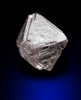 Diamond (0.70 carat pale-pink octahedral crystal) from Argyle Mine, Kimberley, Western Australia, Australia