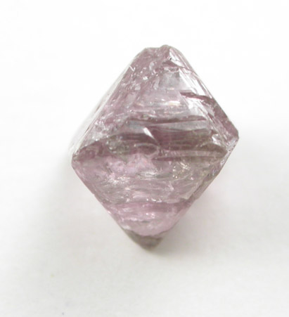 Diamond (0.52 carat pink-gray octahedral crystal) from Argyle Mine, Kimberley, Western Australia, Australia
