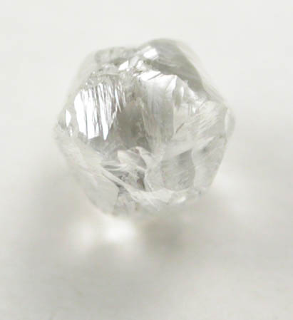 Diamond (0.34 carat white complex crystal) from Premier Mine, Gauteng Province, South Africa