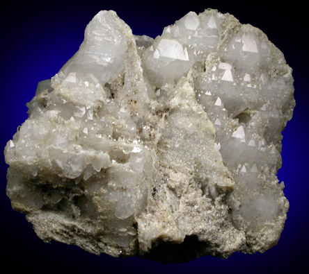 Quartz (parallel habit) with Cookeite from Waisanen Quarry, Greenwood, Oxford County, Maine