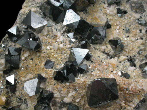 Magnetite from Cerro Huaaquino, NW of Potos, Potos Department, Bolivia