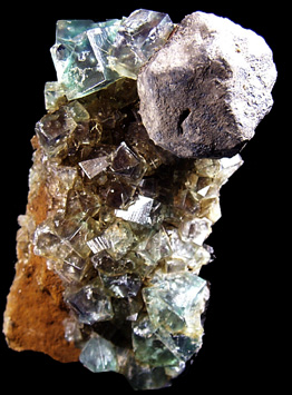 Fluorite and Galena from Eastgate Quarry, Weardale, County Durham, England