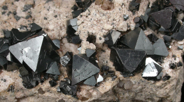 Magnetite from Cerro Huaaquino, NW of Potos, Potos Department, Bolivia