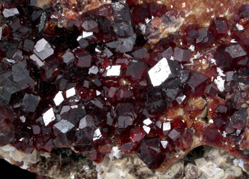 Andradite Garnet from N'Chwaning II Mine, Kalahari Manganese Field, Northern Cape Province, South Africa