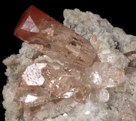 Topaz with Rutile inclusions from Tepetates, San Luis Potosi, Mexico