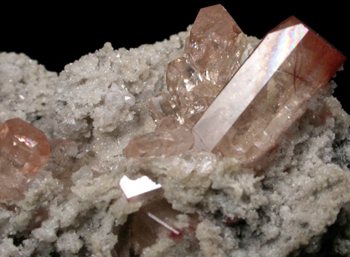 Topaz with Rutile inclusions from Tepetates, San Luis Potosi, Mexico