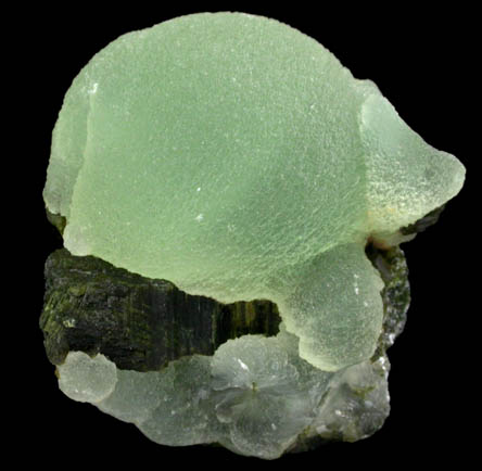 Prehnite with Epidote from Bendoukou, Sandare District, Kayes Region, Mali