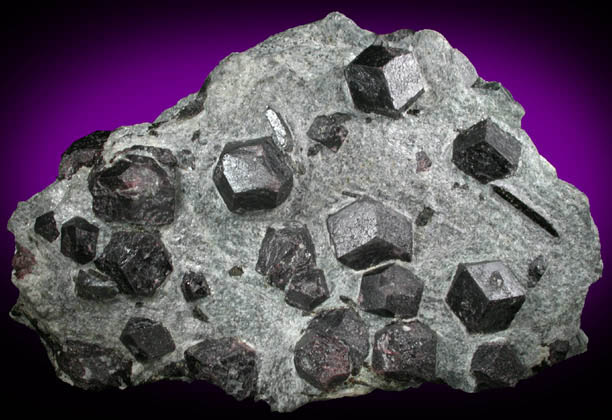 Almandine Garnet from Fauske, Norland, Norway