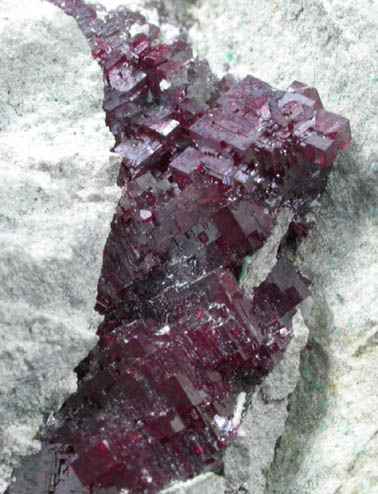 Cuprite from Bisbee, Warren District, Cochise County, Arizona