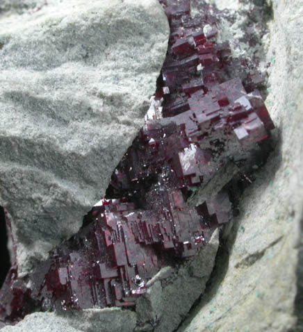 Cuprite from Bisbee, Warren District, Cochise County, Arizona