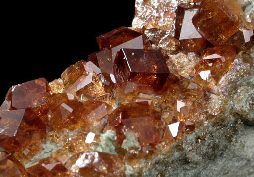 Grossular Garnet from Belvidere Mountain Quarries, Lowell (commonly called Eden Mills), Orleans County, Vermont