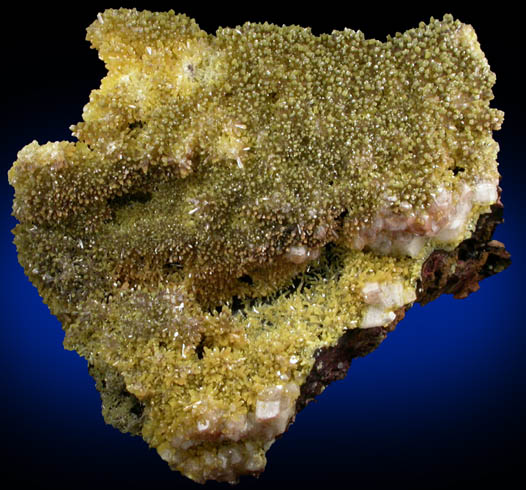 Mimetite from Touissit Mine, 21 km SSE of Oujda, Jerada Province, Oriental, Morocco