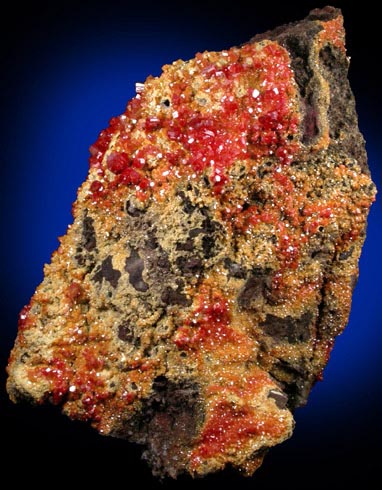 Vanadinite from North Geronimo Mine, La Paz County, Arizona