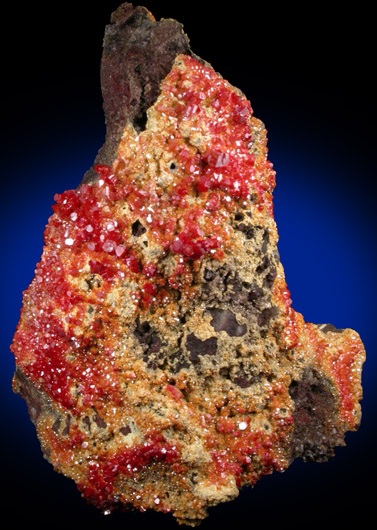 Vanadinite from North Geronimo Mine, La Paz County, Arizona